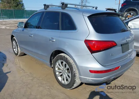 2015 Audi Q5 2.0T Premium from USA, damaged, VIN WA1LFAFPXFA090373
